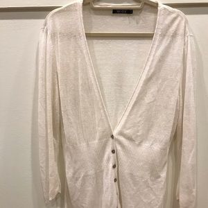 Nic+Zoe button front sweater